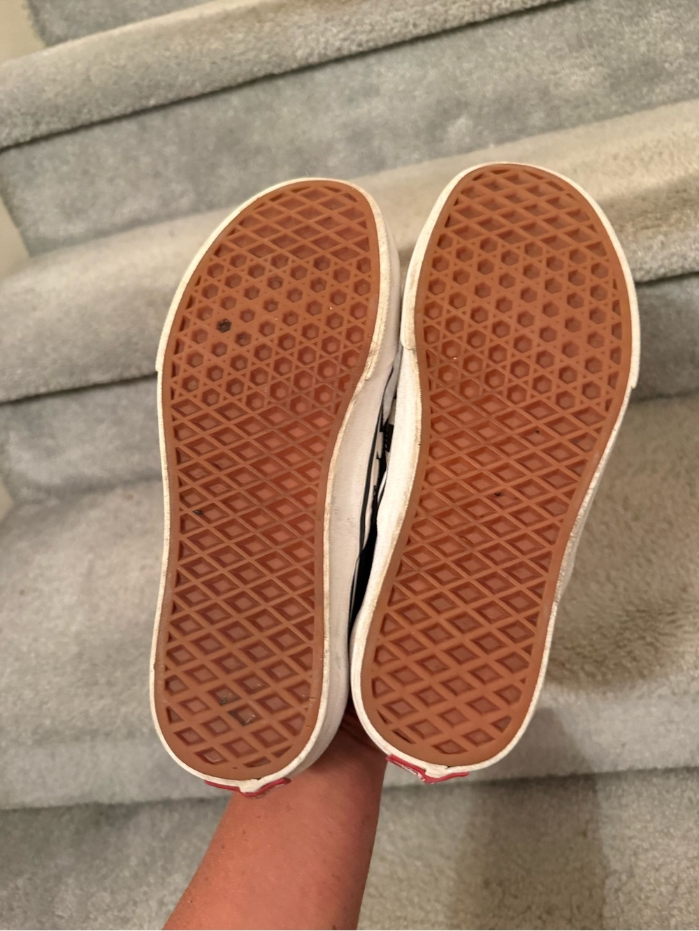 Vans Custom Checkered Shoe size 8 - Picture 2 of 4